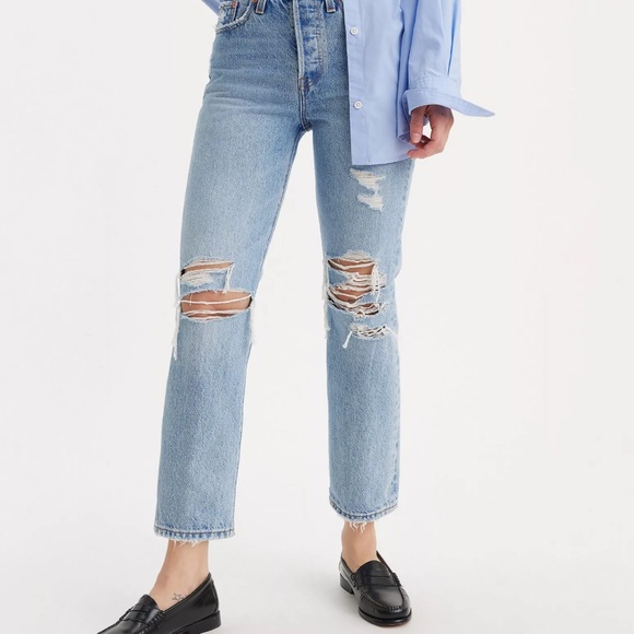 Levi’s Wedgie Jeans - Probably OK - Light Wash - Picture 3 of 5